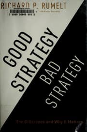 Good Strategy Bad Strategy