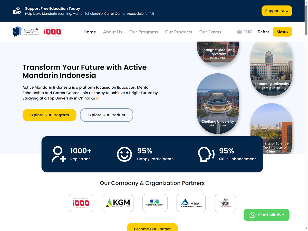 Active Mandarin Indonesia